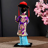 Кукла коллекционная "Китаянка в национ. платье с письменами" МИКС 32х12,5х12,5 см, фото 3