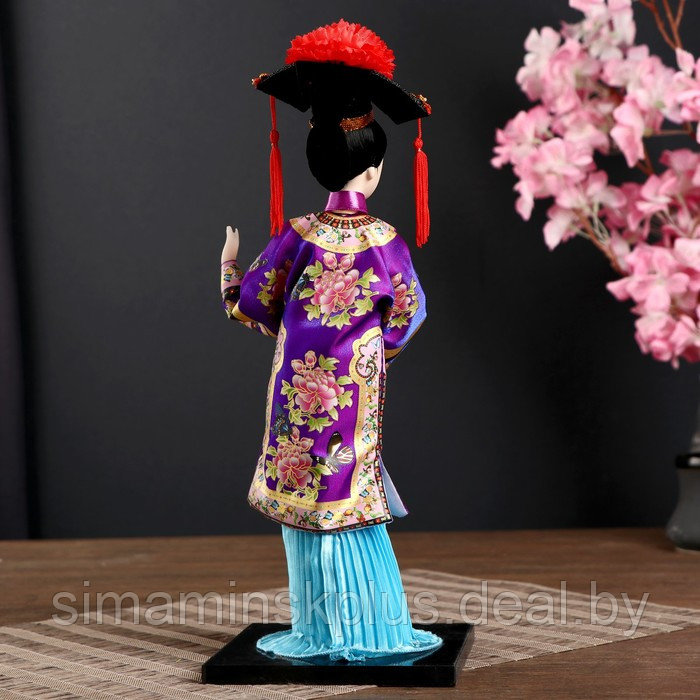 Кукла коллекционная "Китаянка в национ. платье с письменами" МИКС 32х12,5х12,5 см - фото 3 - id-p225125326