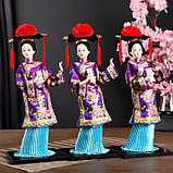 Кукла коллекционная "Китаянка в национ. платье с письменами" МИКС 32х12,5х12,5 см, фото 6