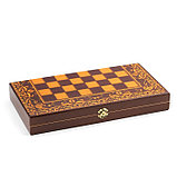 Шахматы деревянные 40 х 40 см "Дракон", король h-9 см, пешка h-4.5 см, фото 7