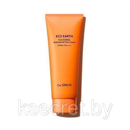Водостойкий солнцезащитный крем для лица и тела THE SAEM Face Body Waterproof Sun Cream SPF50+ PA+++ 100мл - фото 1 - id-p225125892