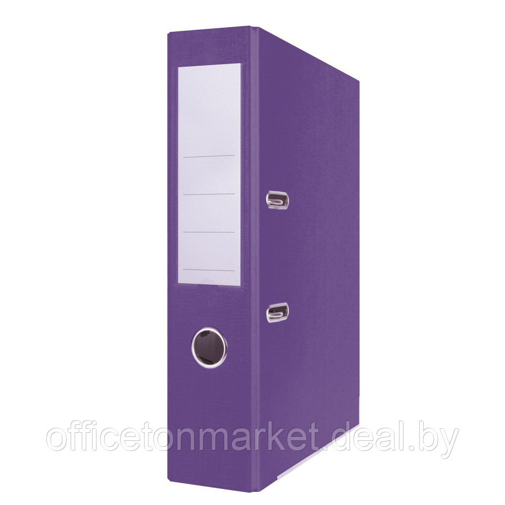 Папка-регистратор "Basic-Smart", А4, 75 мм, фиолетовый - фото 1 - id-p224961706
