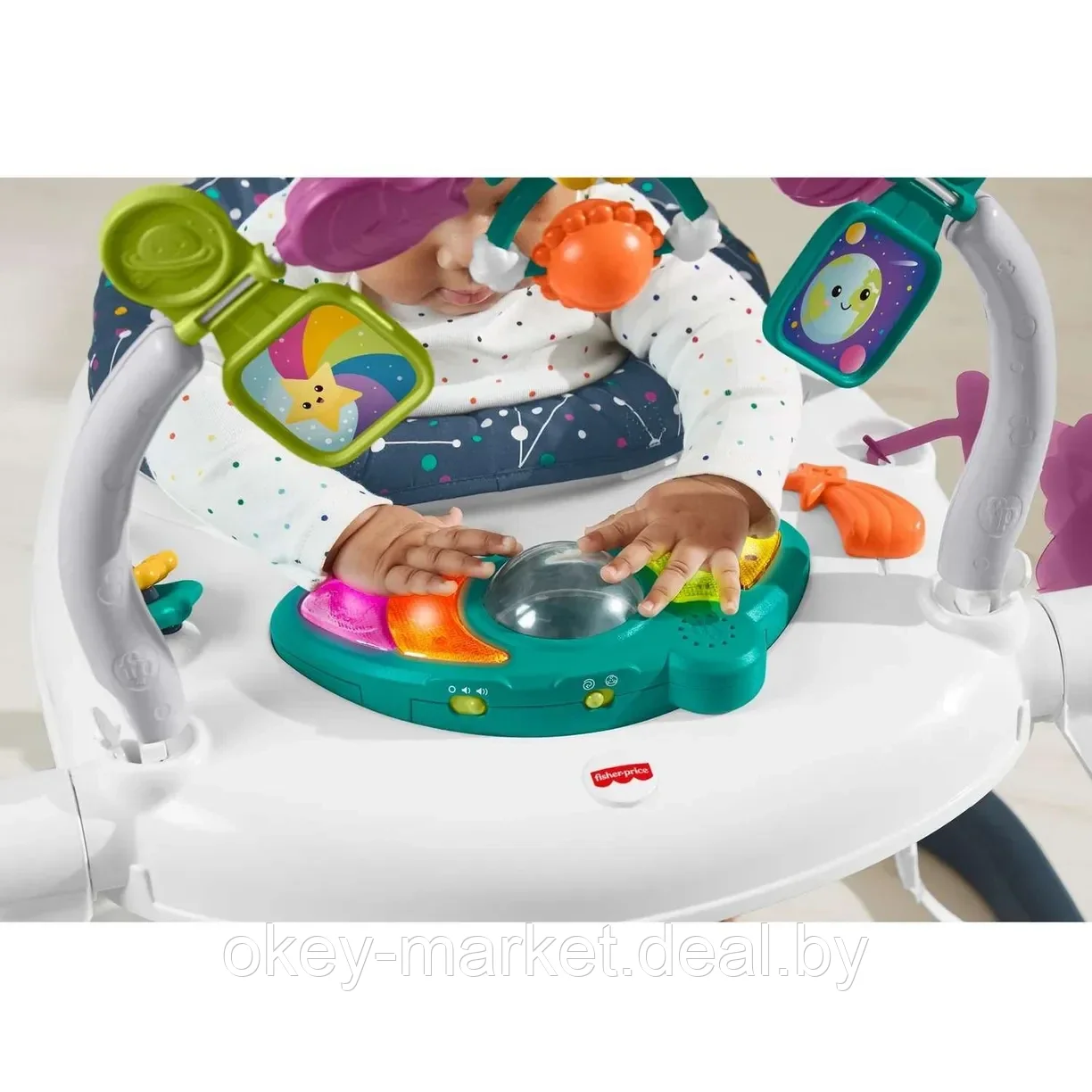 Прыгунки Fisher Price Космический котенок HBG73 - фото 5 - id-p225125912