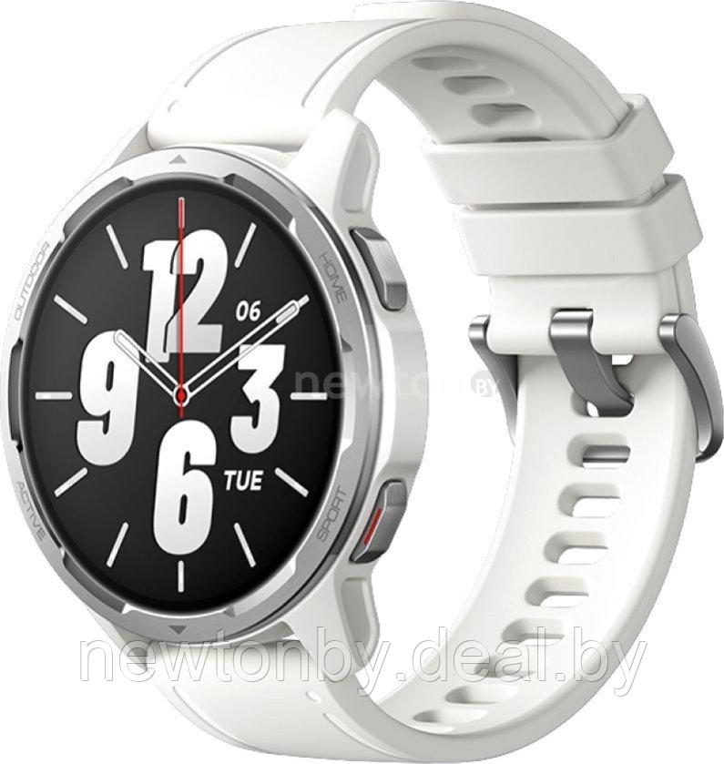 Умные часы Xiaomi Watch S1 Active (серебристый/белый, международная версия) - фото 1 - id-p225126255
