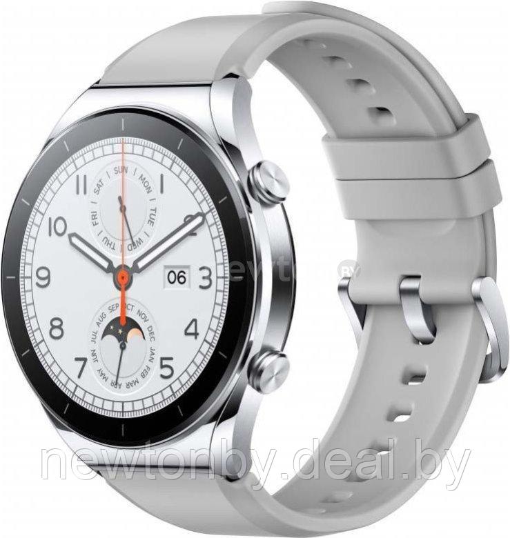 Умные часы Xiaomi Watch S1 (серебристый/серый, международная версия) - фото 1 - id-p225126257