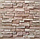 Декоративные панели для стен и потолков самоклеющиеся  70х77см  10 шт. бежево-коричневый кирпич, фото 4