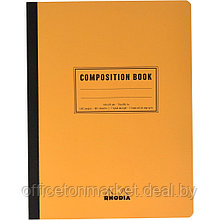 Книга для записей "Rhodia Classic", B5, 190x250 мм, 80 листов, в линейку, оранжевый