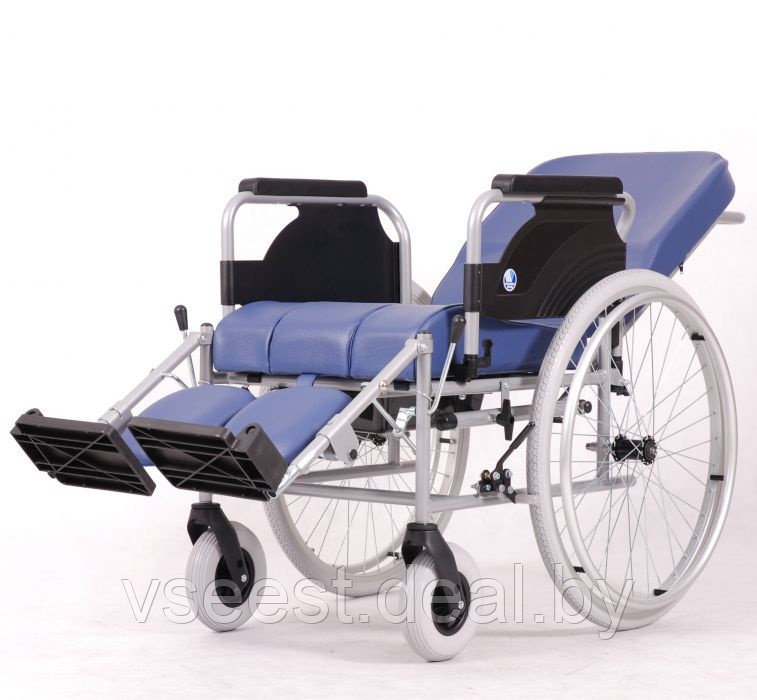 Инвалидная коляска с функцией туалета 9300A Vermeiren (Сидение 46 см.) - фото 2 - id-p174050753