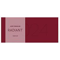 Планинг датированный настольный "Radiant" на 2024 год, 104x227 мм, 64 листа, красный