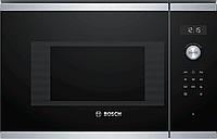 Микроволновая печь Bosch BFL524MS0 20л. 800Вт нержавеющая сталь/черный (встраиваемая)