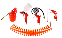 Набор пневмоинструментов Ресанта НПИ-6 компл.:6 предметов 130л/мин красный
