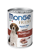 Monge Dog Fresh Adult Lamb (паштет, ягненок), 400 гр