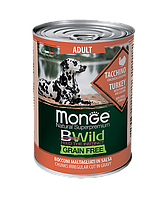 Monge Dog Bwild Adult Turkey (желе, индейка), 400 гр