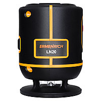 Уровень лазерный Ermenrich LN20 (505-550Нм, IP54, 4 луча)