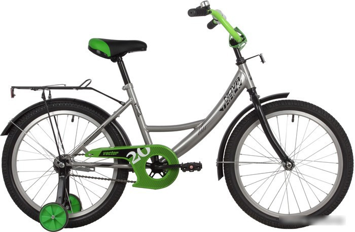 Детский велосипед Novatrack Vector 20 2022 203VECTOR.SL22 (серый) - фото 1 - id-p225131279