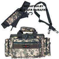 Сумка поясная Fish2Fish Riverbag 40х25х20см серая цифра