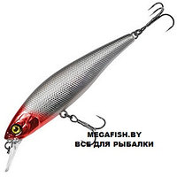 Воблер Jackall Squad Minnow 80 (9.7 гр; 8.2 см; 0.8-1.2 м) HL Silver Red Head