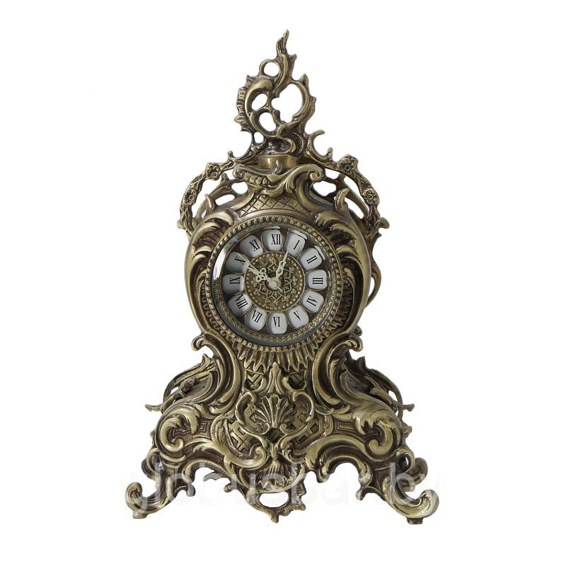 Часы бронзовые каминные Ласу - фото 1 - id-p208193051
