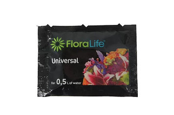 Floralife Flower Food CLEAR 300 Порошковая подкормка для срезан. растений, 5 гр 0,5л (50 шт/уп)