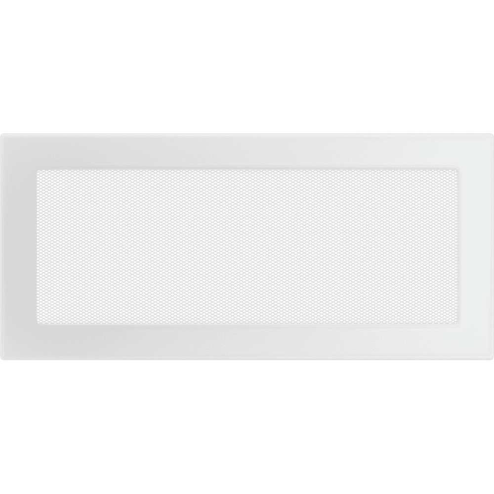 Вентиляционная сетчатая решетка Kratki белая 17х37 - фото 2 - id-p224903802