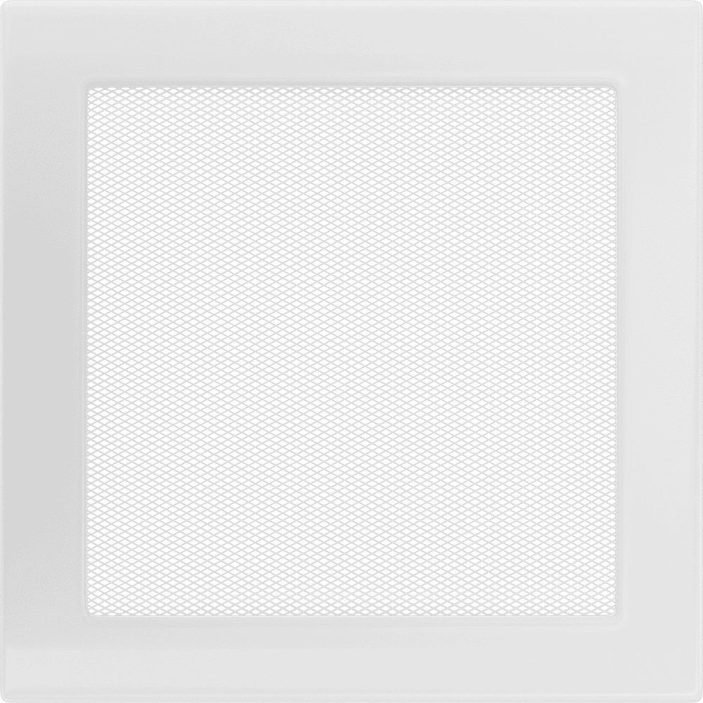 Вентиляционная сетчатая решетка Kratki белая 22х22 - фото 2 - id-p224903804
