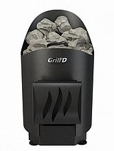 Дровяная банная печь Grill'D Aurora Mini Long