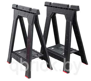 Козлы столярные Qbrick System Sawhorse (2 шт.), черный