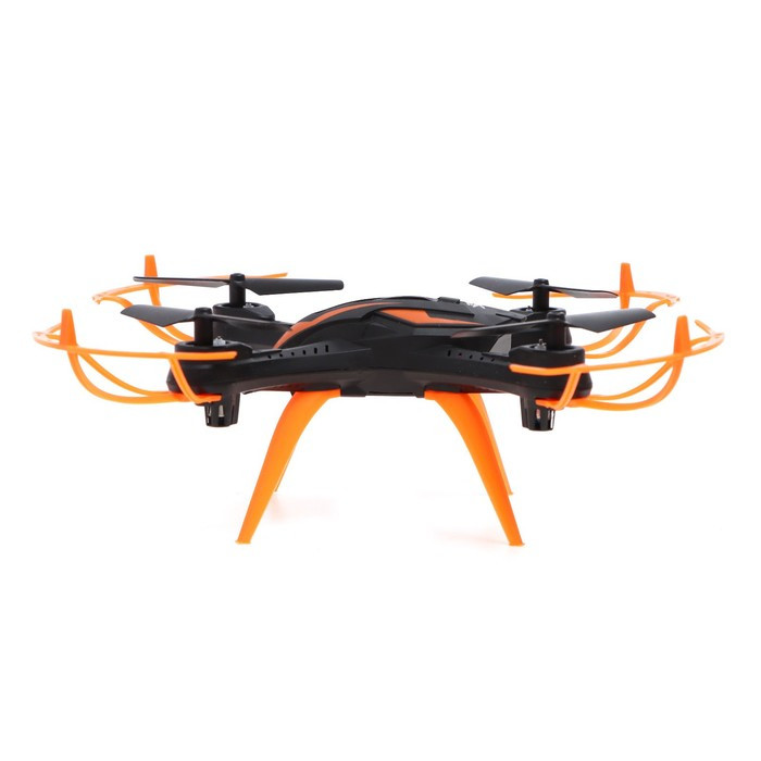 Квадрокоптер LH-X15WF, камера, передача изображения на смартфон, Wi-FI, цвет чёрно-оранжевый - фото 2 - id-p225134470