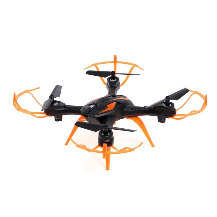 Квадрокоптер LH-X15WF, камера, передача изображения на смартфон, Wi-FI, цвет чёрно-оранжевый - фото 3 - id-p225134470