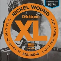 Струны для электрогитары D'Addario EXL-140-8
