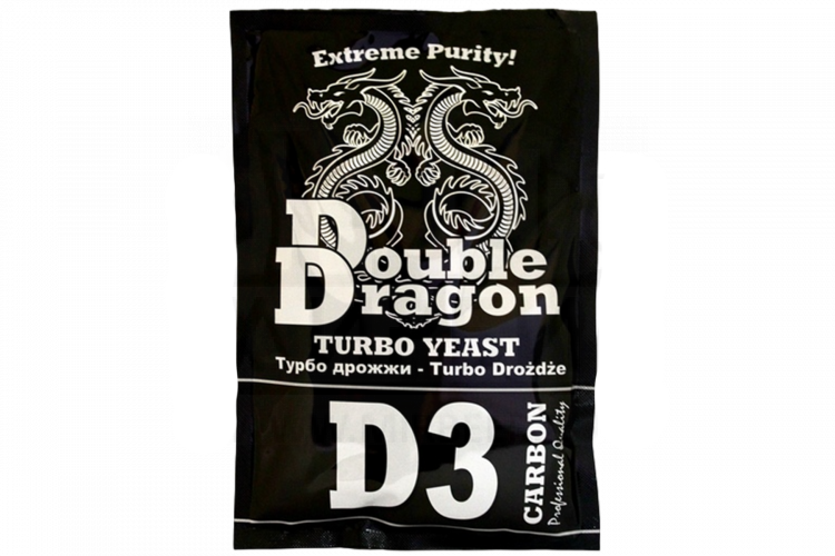 Дрожжи DoubleDragon D3 Carbon Turbo - фото 1 - id-p225137946