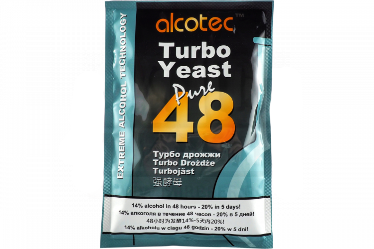 Дрожжи ALCOTEC 48 Pure TURBO - фото 1 - id-p225137951