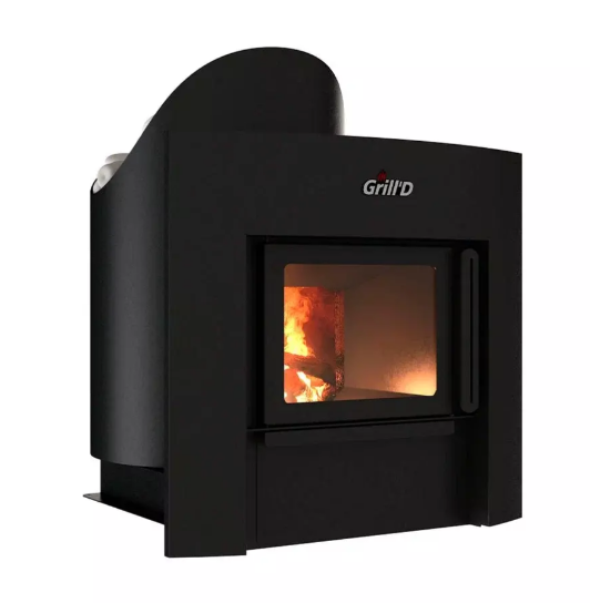 Дровяная банная печь Grill'D Aurora 160 Window