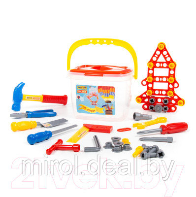 Набор инструментов игрушечный Полесье №1 / 47151 - фото 4 - id-p225138681