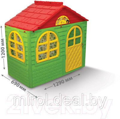 Домик для детской площадки Doloni Детский №1 / 02550/13 - фото 2 - id-p225135673