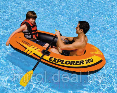 Надувная лодка Intex Explorer 200 / 58330NP - фото 3 - id-p225136259