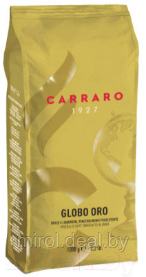 Кофе в зернах Carraro Globo Oro 70% арабика, 30% робуста - фото 1 - id-p225139401