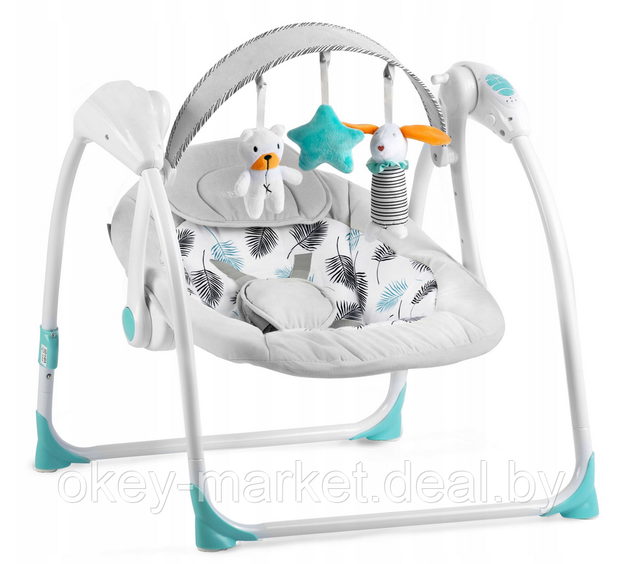 Детские электрокачели шезлонг для новорожденных RicoKids 7326 - фото 1 - id-p225140516