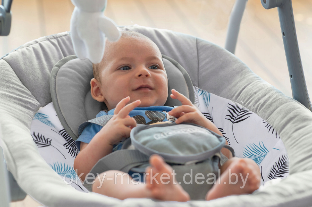 Детские электрокачели шезлонг для новорожденных RicoKids 7326 - фото 8 - id-p225140516