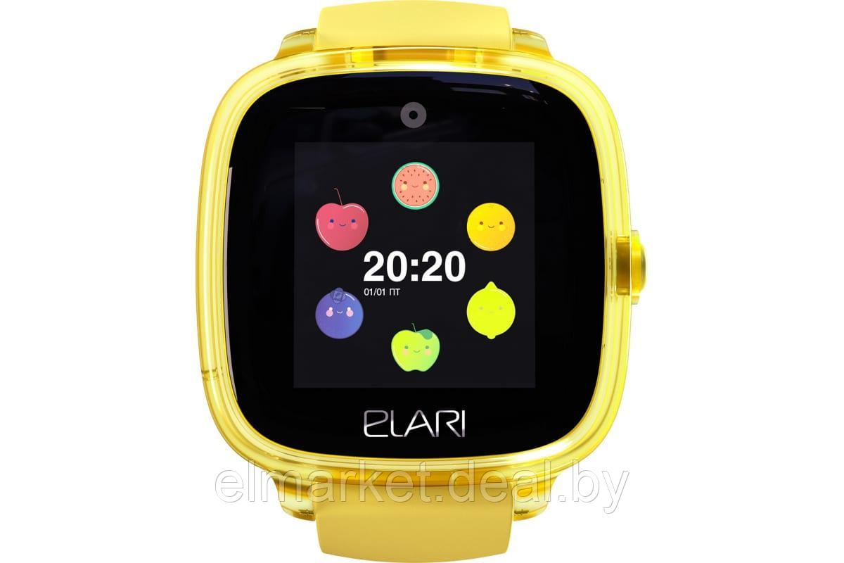 Детские умные часы Elari KIDPHONE 4 FRESH (KP-F) желтый - фото 1 - id-p225140590