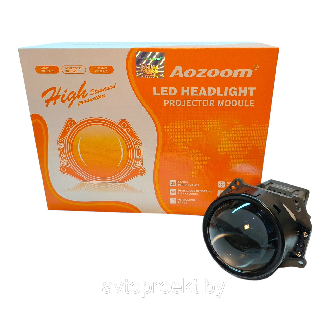 Bi-LED модуль 3″ Aozoom A9 Terminator 3.0″ Eco