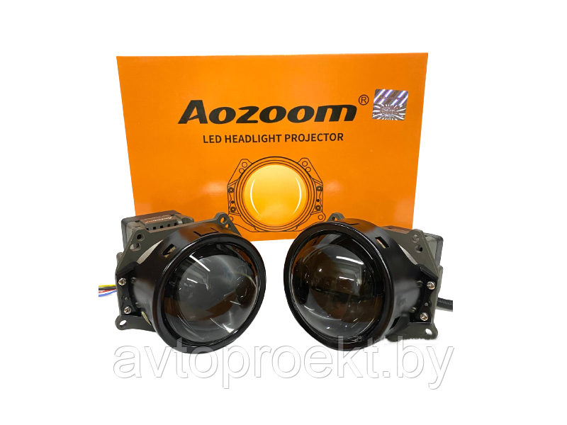 Bi-LED модуль 3" Aozoom A9 Terminator 3.0" Premium - фото 1 - id-p165726061