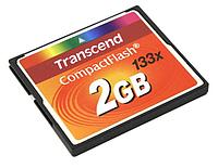 Карта памяти Transcend TS2GCF133 CompactFlash Card 2Gb 133x