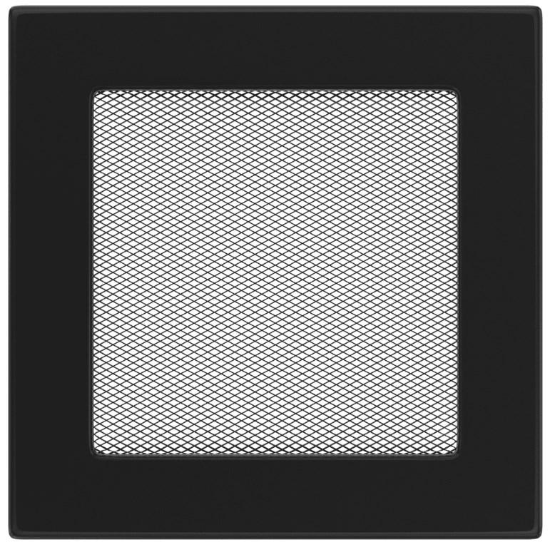 Вентиляционная сетчатая решетка Kratki чёрная - фото 2 - id-p134315101