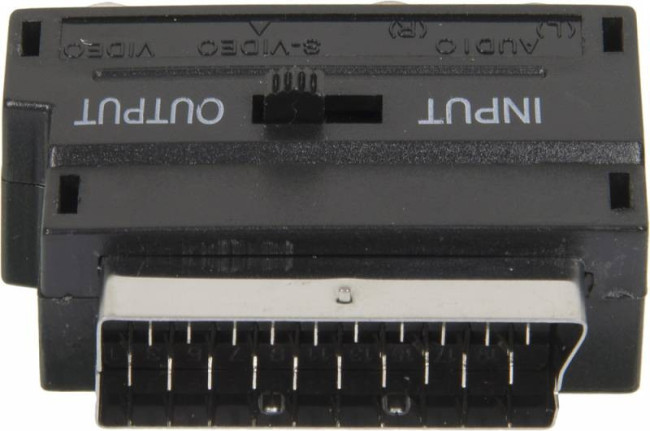 Адаптер аудио-видео Ningbo SCART (m)/3хRCA (f)/S-VIDEO (f) черный (JSP005) - фото 2 - id-p213624882