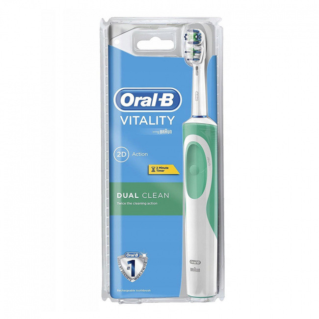 Электрическая зубная щетка Braun Oral-B Vitality Dual Clean (D12.513) - фото 2 - id-p194258644