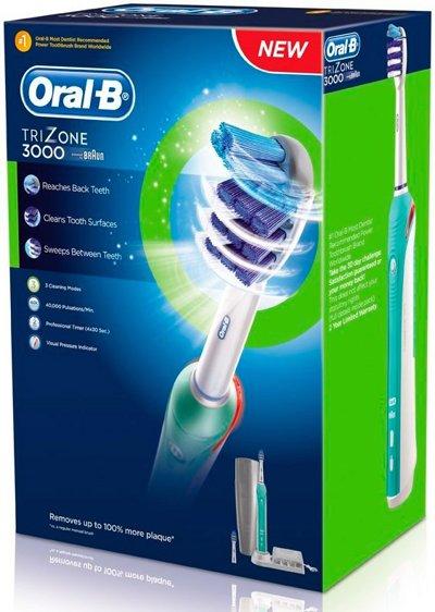 Электрическая зубная щетка Braun Oral-B Trizone 3000 (D20.535.3) - фото 3 - id-p194256719