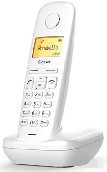 Радиотелефон Gigaset A170 (белый) - фото 2 - id-p212886808