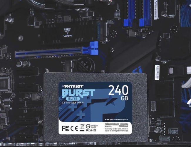 SSD Patriot Burst Elite 240GB PBE240GS25SSDR - фото 3 - id-p194259922