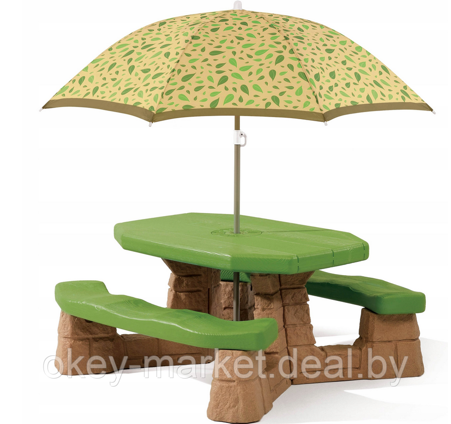 Детский игровой столик с зонтом Step 2 Пикник - фото 6 - id-p77259150